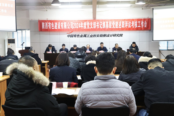 以“述”亮績，以“評”促干—— 公司召開2024年度黨支部書記抓基層黨建述職評議會(huì)